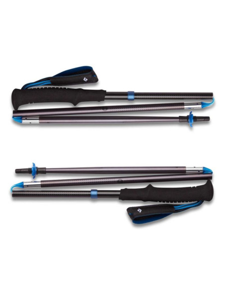 Kije trekkingowe black diamond distance z poles pewter