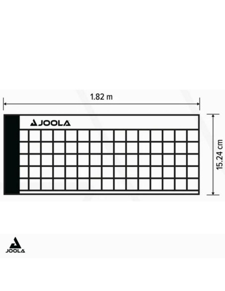 Siatka do tenisa stołowego wx aluminium joola