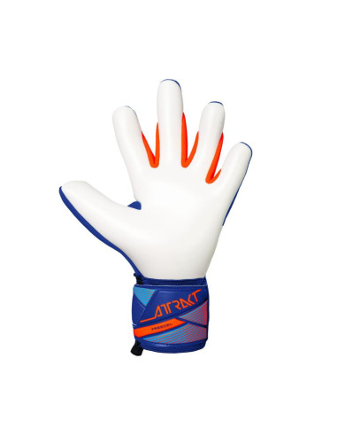 Rękawice bramkarskie reusch attrakt freegel advance niebiesko-pomarańczowe 5670235 4129