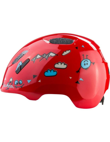Kask rowerowy alpina ximo 2 red smile gloss 49-54
