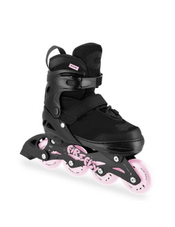 Firefly łyżworol 35-38 bk/pk