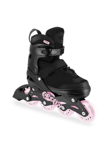 Firefly łyżworol 39-42 bk/pk