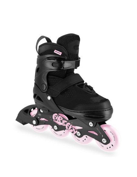 Firefly łyżworol 39-42 bk/pk