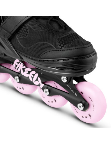 Firefly łyżworol 39-42 bk/pk