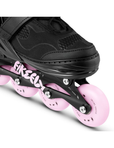 Firefly łyżworol 39-42 bk/pk