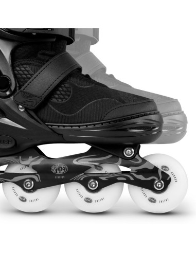 Firefly łyżworol 35-38 bk/wh