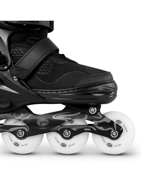 Firefly łyżworol 35-38 bk/wh