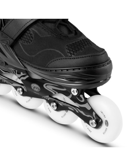 Firefly łyżworol 39-42 bk/wh