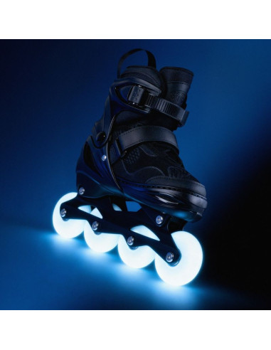 Firefly łyżworol 39-42 bk/wh