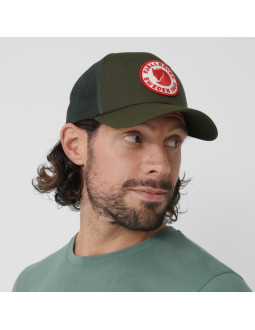 Czapka z daszkiem damska/męska fjällräven 1960 logo långtradarkeps deep forest sportowa zielona (f78138-662) 2