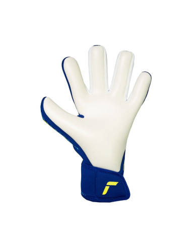 Rękawice bramkarskie reusch fastgrip advance junior niebieskie 5672200 4994