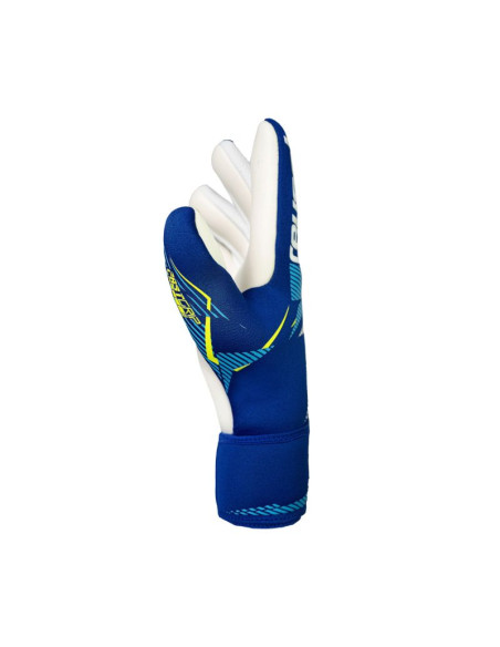 Rękawice bramkarskie reusch fastgrip advance junior niebieskie 5672200 4994