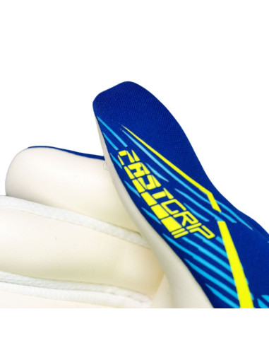 Rękawice bramkarskie reusch fastgrip advance junior niebieskie 5672200 4994