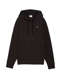 Bluza damska puma ess elevated comfort hoodie czarna 691814 01 2