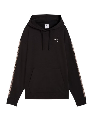 Bluza damska puma ess graphic animal comfort hoodie czarna 691822 01