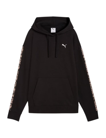 Bluza damska puma ess graphic animal comfort hoodie czarna 691822 01