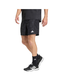 Spodenki mękie adidas tech intensity aop czarne kb3123