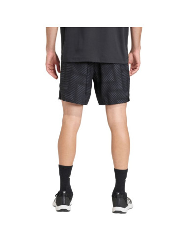 Spodenki mękie adidas tech intensity aop czarne kb3123