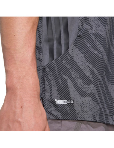 Koszulka męska adidas cool intensity worout szara kq7535