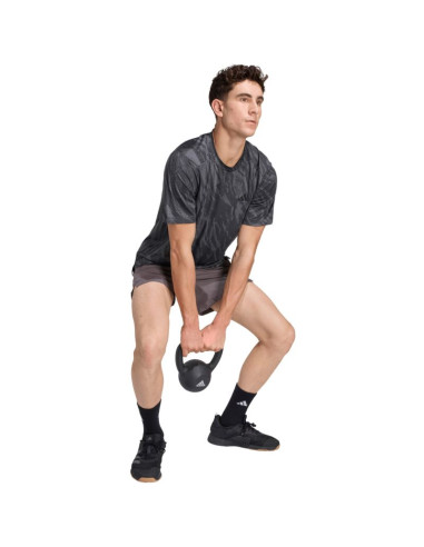 Koszulka męska adidas cool intensity worout szara kq7535