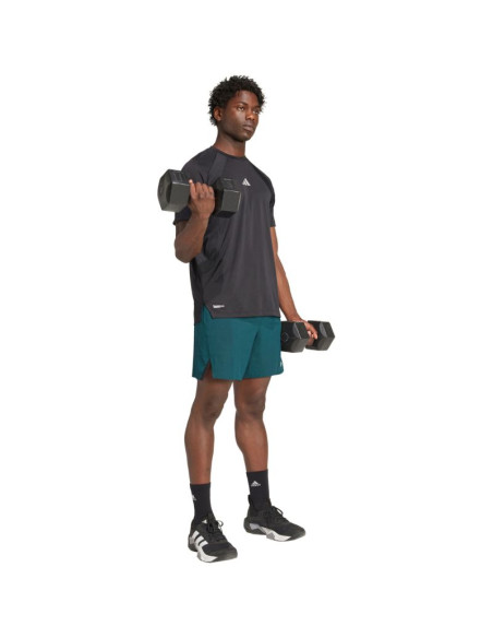 Koszulka męska adidas tech apparel climacool tech app tee czarna kb9735