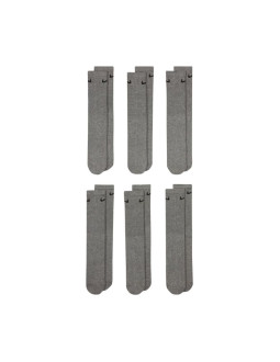 Skarpety nike everyday cush crew 6 par szare sx7666 064