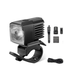 Rockbros lampka rowerowa przednia 1600lm czarna