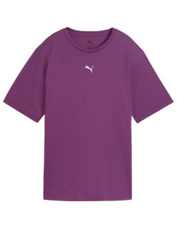 Koszulka damska puma ess relaxed tee fioletowa 684971 69
