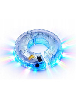 Rockbros światło do koła rowerowego usb multicolor