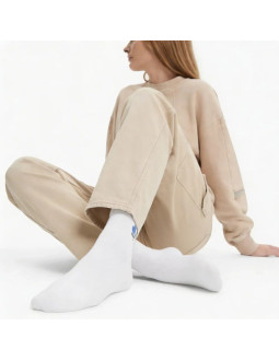 Skarpety damskie wysokie bambusowe kremowe  filippo  sd-an06 2