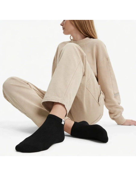 Skarpety damskie bambusowe czarne filippo sd-an03