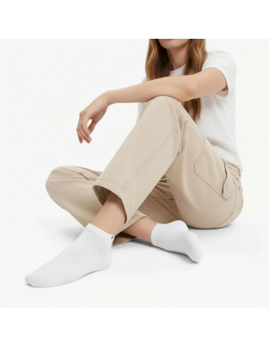 Skarpety damskie bambusowe białe filippo sd-an03