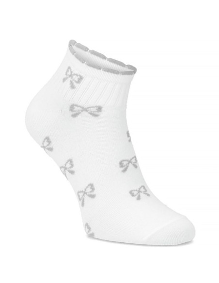 Skarpety damskie bambusowe białe filippo sd-an07