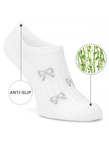 Skarpety damskie krótkie bambusowe filippo sd-in13