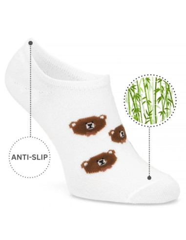 Skarpety damskie krótkie bambusowe filippo sd-so14