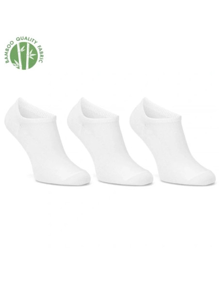Skarpety damskie krótkie bambusowe białe filippo sd-so02