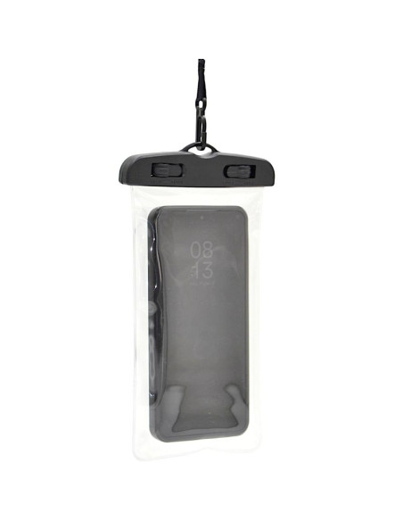 Wodoodporne etui pokrowiec na telefon 11x21cm pvc czarne grundig