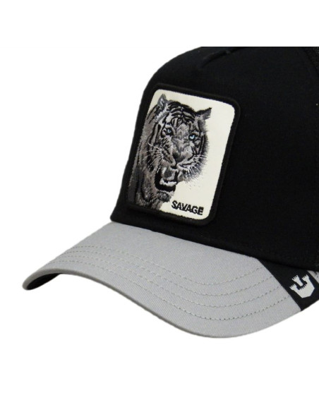 Czapka z daszkiem goorin bros. the savage tiger trucker - 101-1778-blk