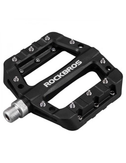 Zestaw pedałów rowerowych rockbros 2017-12cbk z nylonu - czarny
