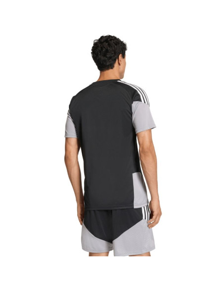 Koszulka męska adidas tiro 26 competition training jersey czarno-szaro-biała jx4254