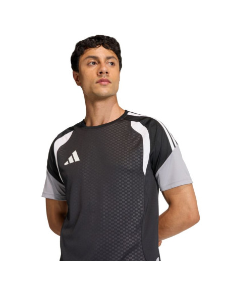 Koszulka męska adidas tiro 26 competition training jersey czarno-szaro-biała jx4254