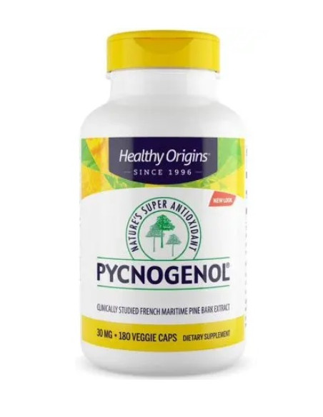 Pycnogenol 30 Mg - Ekstrakt Z Kory Francuskiej Sosny Morskiej (180 Kaps.)