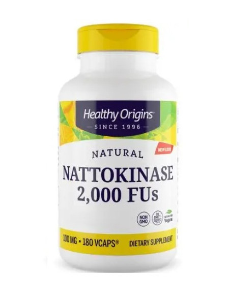 Natural Nattokinase 2000Fus - Nattokinaza 100 Mg (180 Kaps.)