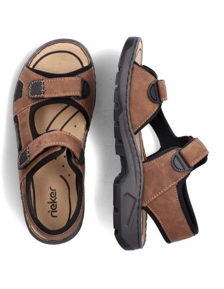 Sandały na rzepy rieker m 26156