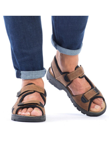 Sandały na rzepy rieker m 26156