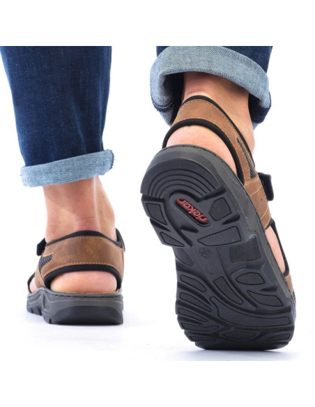 Sandały na rzepy rieker m 26156