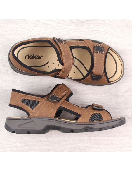 Sandały na rzepy rieker m 26156