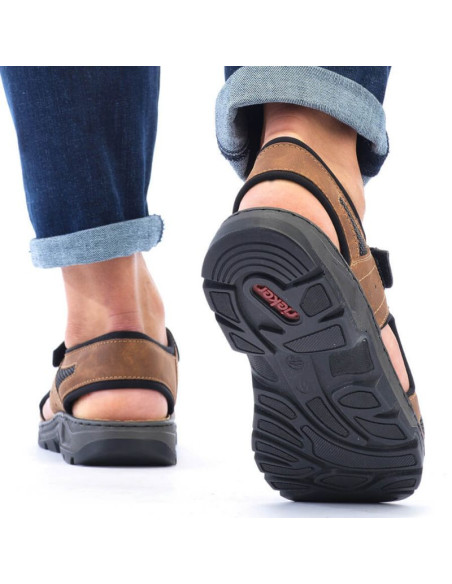 Sandały na rzepy rieker m 26156