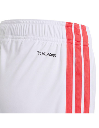 Spodenki dla dzieci adidas tiro 26 league biało-czerwone kr0364