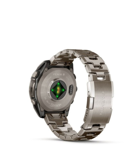 Zegarek sportowy garmin fenix 8 amoled 47mm sapphire stainless steel bracelet